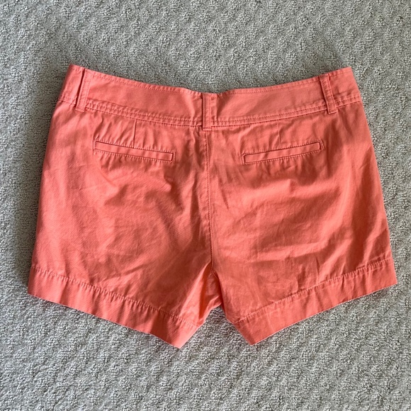 Lilly Pulitzer Callahan Shorts 100% Cotton 5" Inseam Yummy Melon 8 Summer Casual - Picture 7 of 13